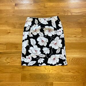 Intriguing Threads Vintage Midi Skirt Multicolor floral Size 10